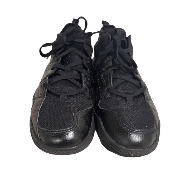 Nike Air Jordan Stay Loyal 2 Black & Silver Leather Sneaker Shoes 23, US 8.5 EUC - Picture 6 of 17